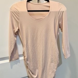 Seraphine 3/4 sleeve ruched top / tunic